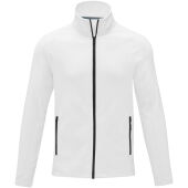 Zelus heren fleece jas - Wit - 3XL Zelus heren fleece jas - Wit - 3XL