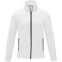 Zelus heren fleece jas - Wit - 3XL Zelus heren fleece jas - Wit - 3XL