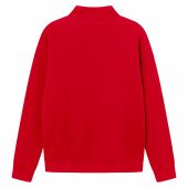 Brickstone unisex full-zip sweater, 280 gr/m² - Rood