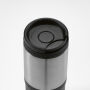 Orange Travel Cup - Zwart