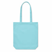 RASSA COLOURED - Stevige canvas boodschappentas - Babyblauw