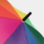 Automatisch te openen stormvaste paraplu WIND regenboog