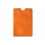 Kaarthouder soft anti-skimming - Oranje