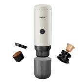 Prixton Roma draagbaar koffiezetapparaat - Crème
