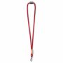 Polyester koord-keycord met bamboe plaatje