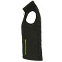 Ladies' Hybrid Vest black/neon-yellow 4XL