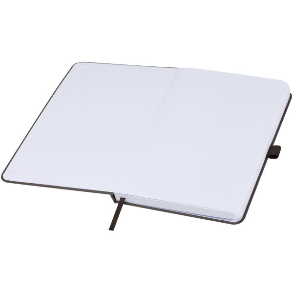 Fabianna notitieboek met harde kaft van crush papier - Koffiebruin Fabianna notitieboek met harde kaft van crush papier - Koffiebruin