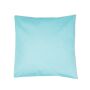 Cotton Cushion Cover light blue (ca. pantone 2708) 50 x 60 cm
