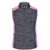 pink melange/anthracite melange