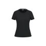 Dames-T-shirt met antibacteriële behandeling black 3XL Dames-T-shirt met antibacteriële behandeling black 3XL