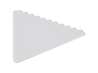 Frosty triangular recycled plastic ice scraper