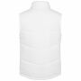 Met fleece gevoerde bodywarmer white 4XL