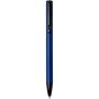 Verton balpen van gerecycled aluminium met draaibare huls (blauwe inkt) - Oceaanblauw