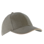 Orlando - 6 panel cap Olive / Beige One Size Orlando - 6 panel cap Olive / Beige One Size