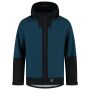 Regenjas Techshell Redefined 406102 Teal-Black 3XL