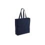 CANVAS CLASSIC SHOPPER, FRENCH NAVY, One size, WESTFORD MILL