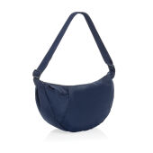 Crescent XL AWARE™ RPET halve maan sling bag, donkerblauw