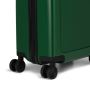 Handbagage.Donker groen Handbagage.Donker groen