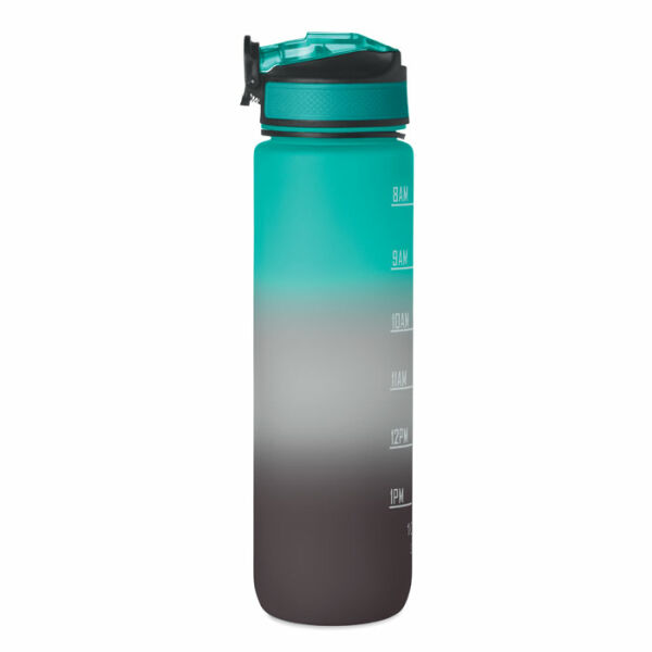 ACTIVATE - Sportwaterfles RPET 1L - Zwart/Blauw ACTIVATE - Sportwaterfles RPET 1L - Zwart/Blauw