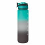 ACTIVATE - Sportwaterfles RPET 1L - Zwart/Blauw