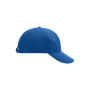 6 Panel Raver Cap Laminated royal one size