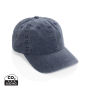 BEAU AWARE™ Washed 6 panel 270gsm cotton twill cap, donkerblauw BEAU AWARE™ Washed 6 panel 270gsm cotton twill cap, donkerblauw
