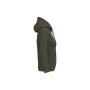 Eco damessweater met capuchon Dark Khaki XS