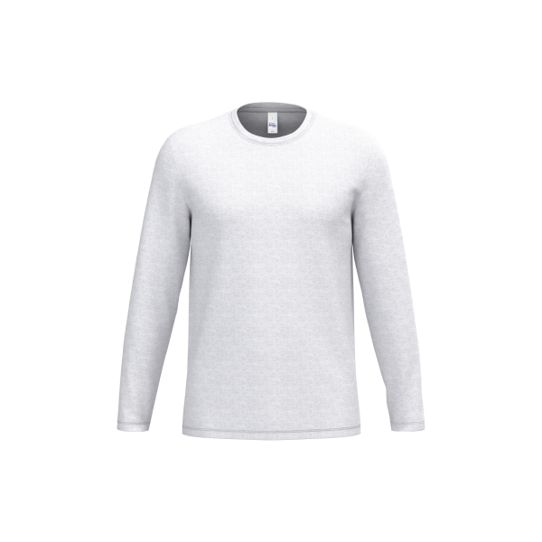 iDeal190 uniseks T-shirt LSL Ideal Ash Heather XS iDeal190 uniseks T-shirt LSL Ideal Ash Heather XS