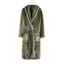 VINGA Louis luxury plush RPET robe size L-XL, green