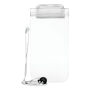Transparant spatwaterdicht telefoontasje SMART SPLASH wit