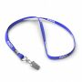 Polyester tubulaire keycord met metalen klem