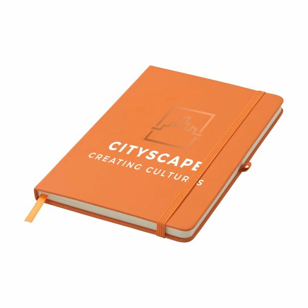 Porta RPET Paper Notebook A5 - orange Porta RPET Paper Notebook A5 - orange