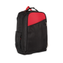 Rugzak voor gereedschap en laptop Black / Red One Size