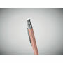 DANA - Gerecyclede aluminium balpen - Beige/rood