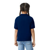 Gildan Polo Dryblend Jersey SS for kids 32 Navy-L