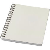 Desk-Mate® A6 kleuren spiraal notitieboek - Ivoorwit