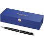 Waterman Hémisphère balpen (blauwe inkt) - Zwart/Zilver
