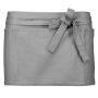 Apron - Kelnerschort light grey one size