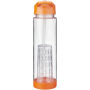 Tuttifrutti  740 ml Tritan™ infuser drinkfles - Transparant/Oranje
