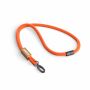 Polyester koord-keycord met bamboe plaatje