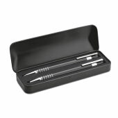ALUCOLOR - Aluminium schrijfset - Zwart ALUCOLOR - Aluminium schrijfset - Zwart