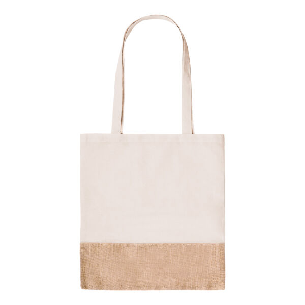 Katoenen tas 38x42 cm 10 stuks onbedrukt, stoffen tas met lange hengsels draagtas, katoenen tas, jute tas OEKO-TEX® gecertificeerde, boodschappentas verf zwart
