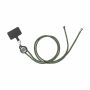 Lace Lanyard GRS RPET 0,5 cm telefoonkeycord - army green Lace Lanyard GRS RPET 0,5 cm telefoonkeycord - army green