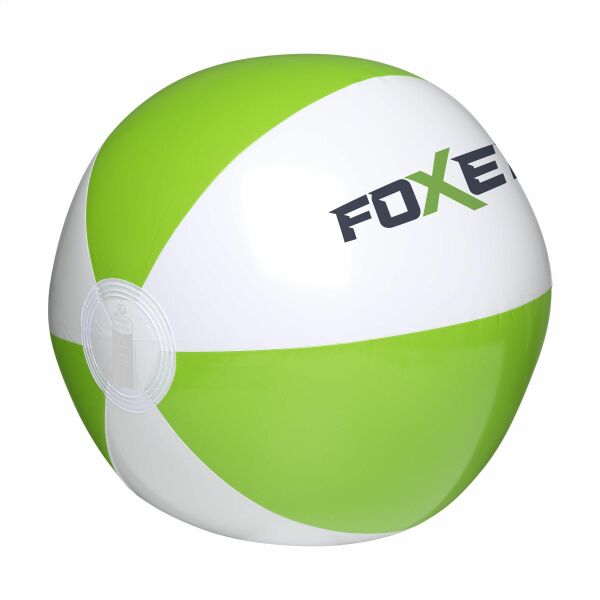 BeachBall Ø 27 cm - weiß/grün BeachBall Ø 27 cm - weiß/grün