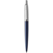 Parker Jotter balpen Bond Street (blauwe inkt) - Marineblauw/Zilver