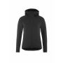 Adv Explore Power Fleece Hood Jkt W Black XXL
