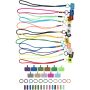 Tubyard lanyards: sample pakket - Wit