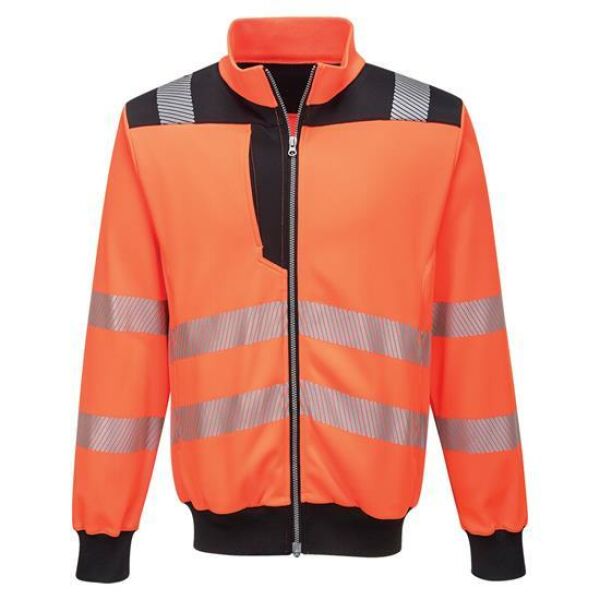 PW3 Hi-Vis sweatshirt met rits PW3 Hi-Vis sweatshirt met rits