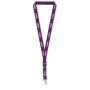 Afneembare polyester lanyard met reflectives Afneembare polyester lanyard met reflectives