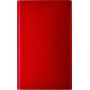 Aluminium powerbank Ezra rood